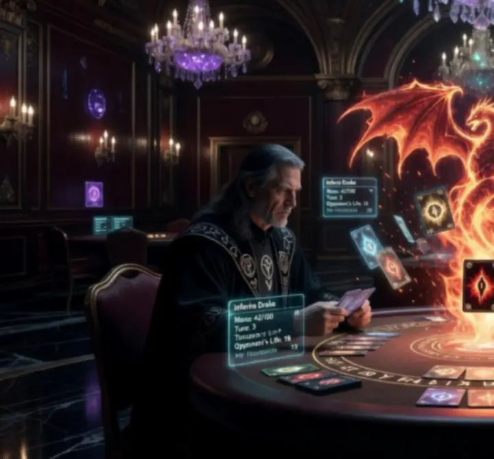 Jackspott fantasy card battle scene highlighting a recent update
